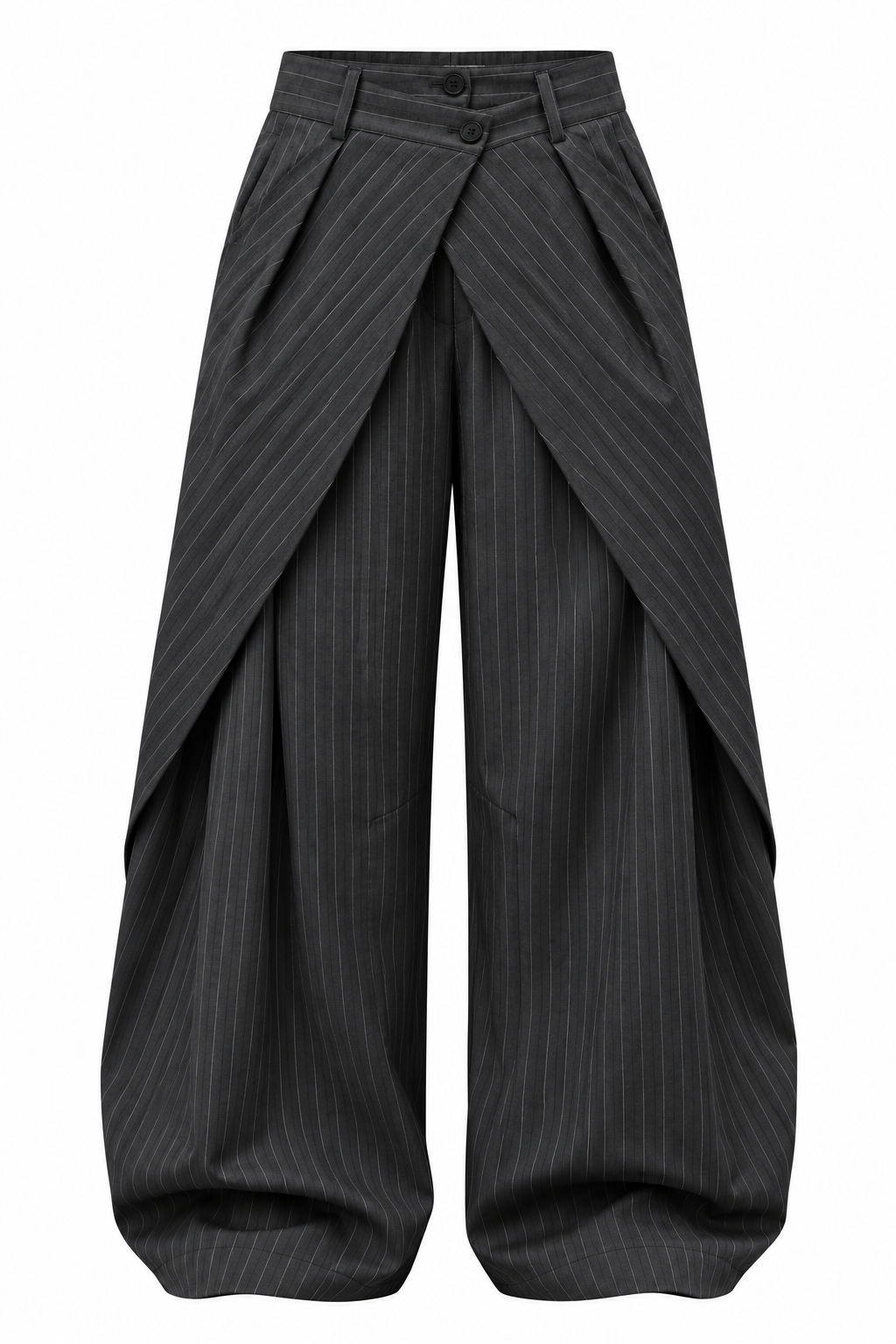 Forma Wrap Grey Trousers