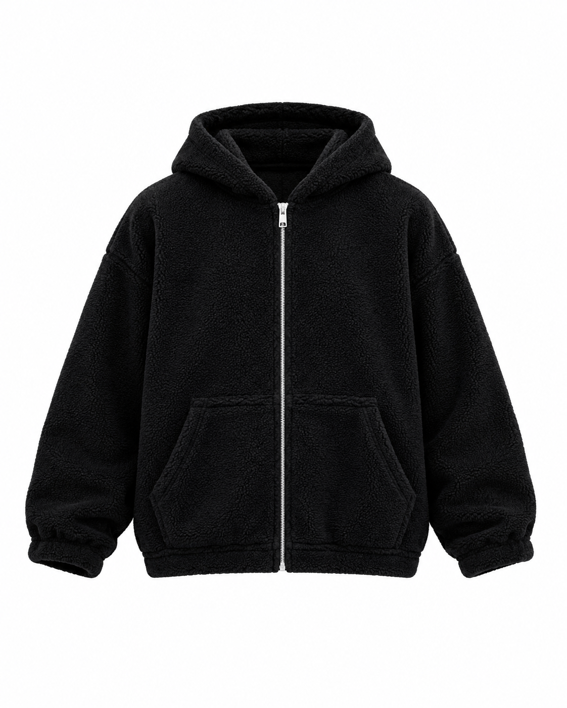 Midnight Sherpa Zip Hoodie
