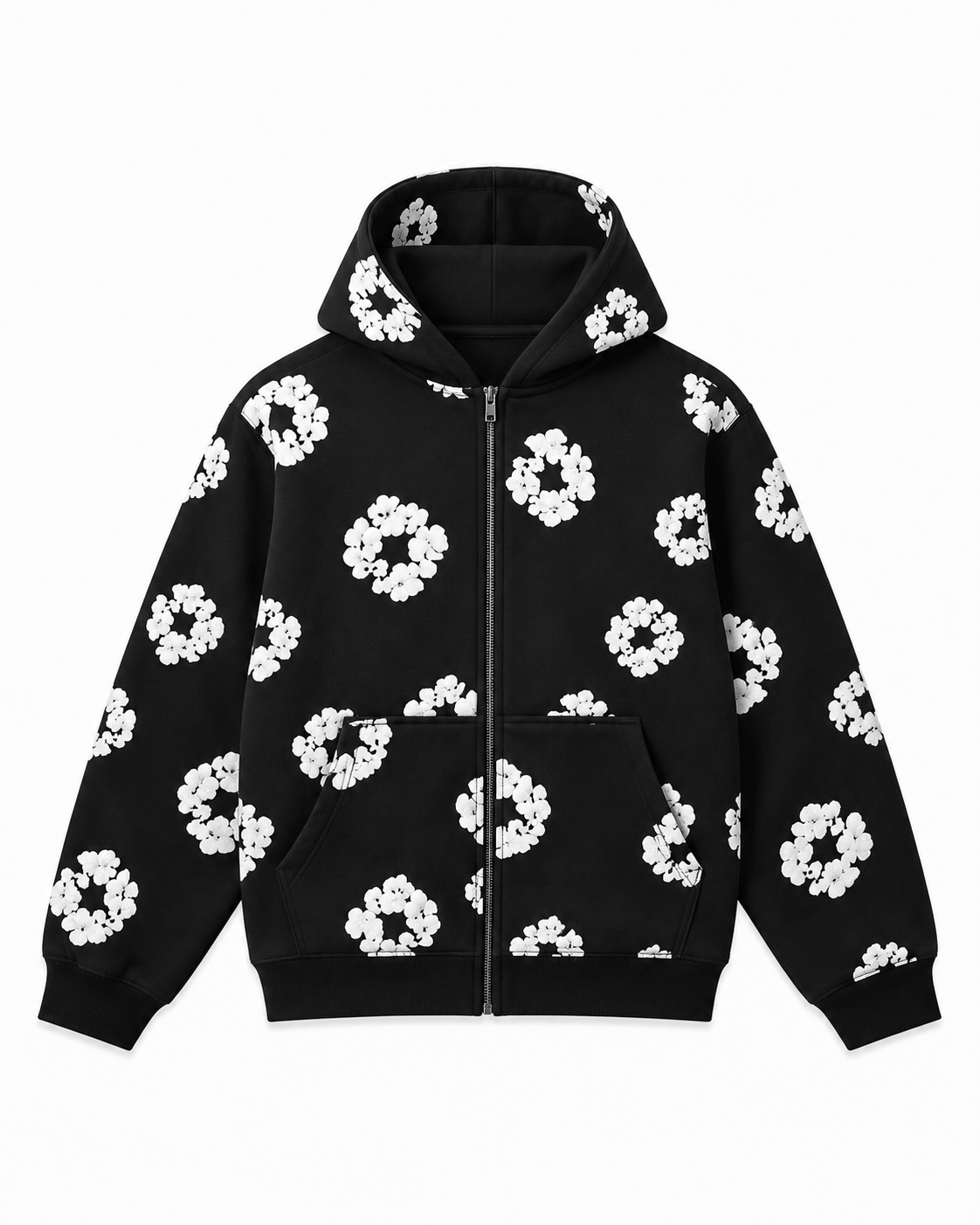 Regular Hoodies - Luxe Cotton Blossom