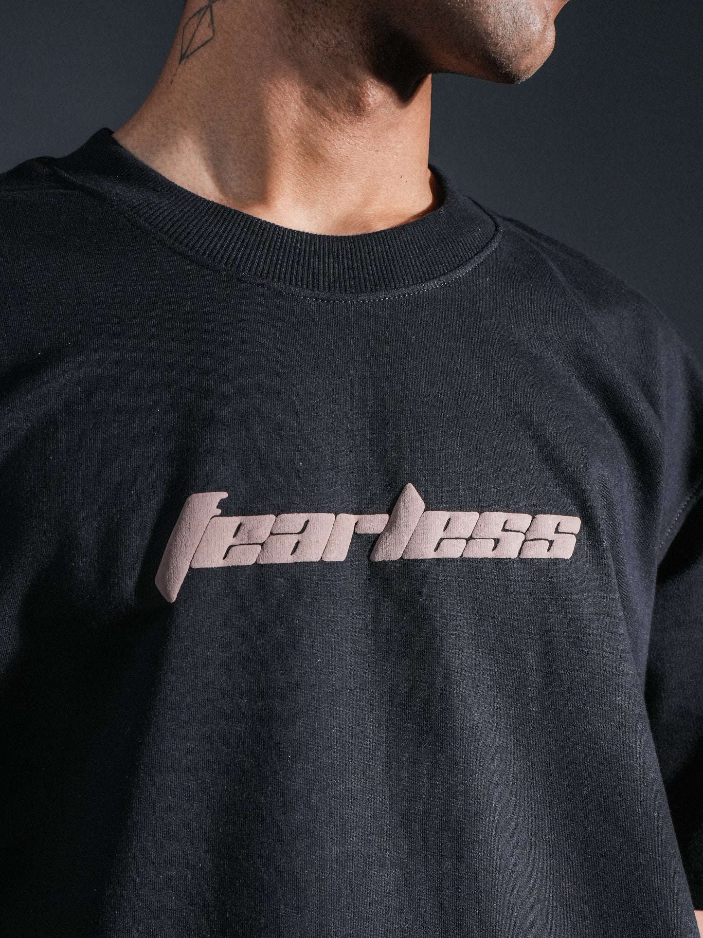 Fearless Tiger Oversized T Shirt