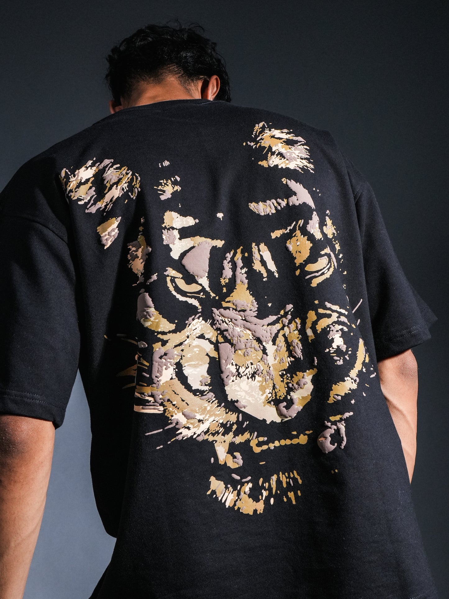 Fearless Tiger Oversized T Shirt