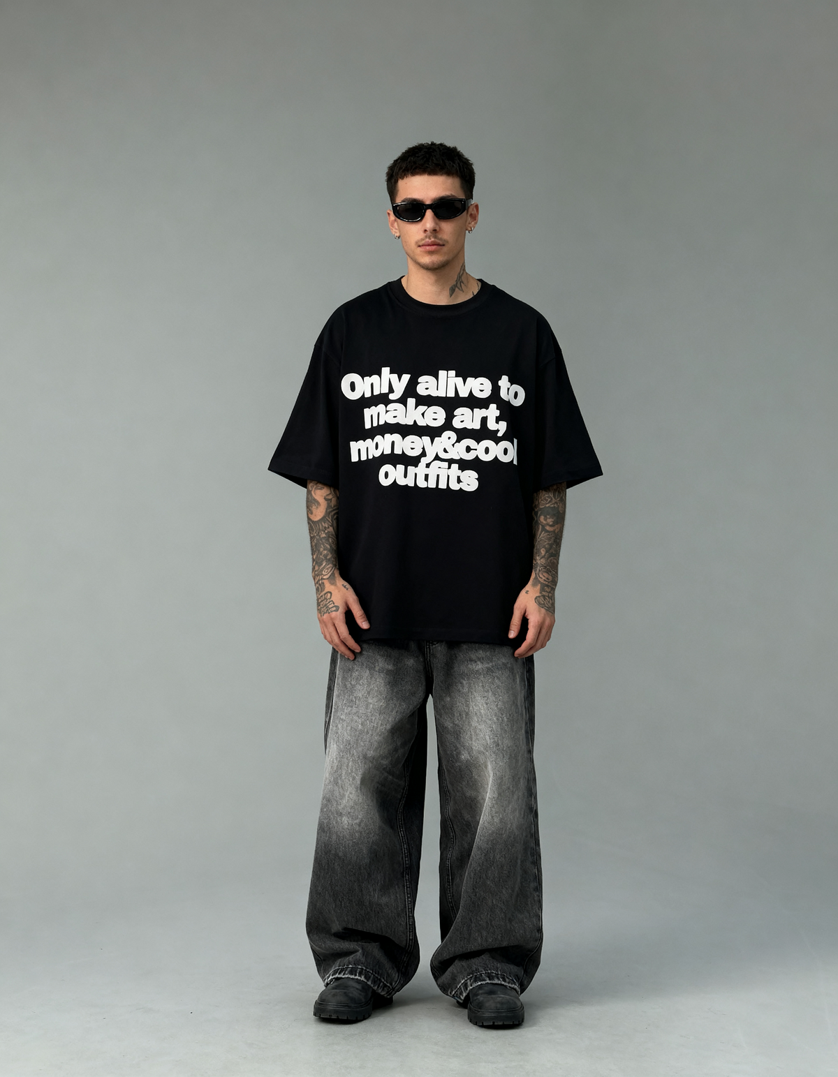 ONLY ALIVE Oversized Tee