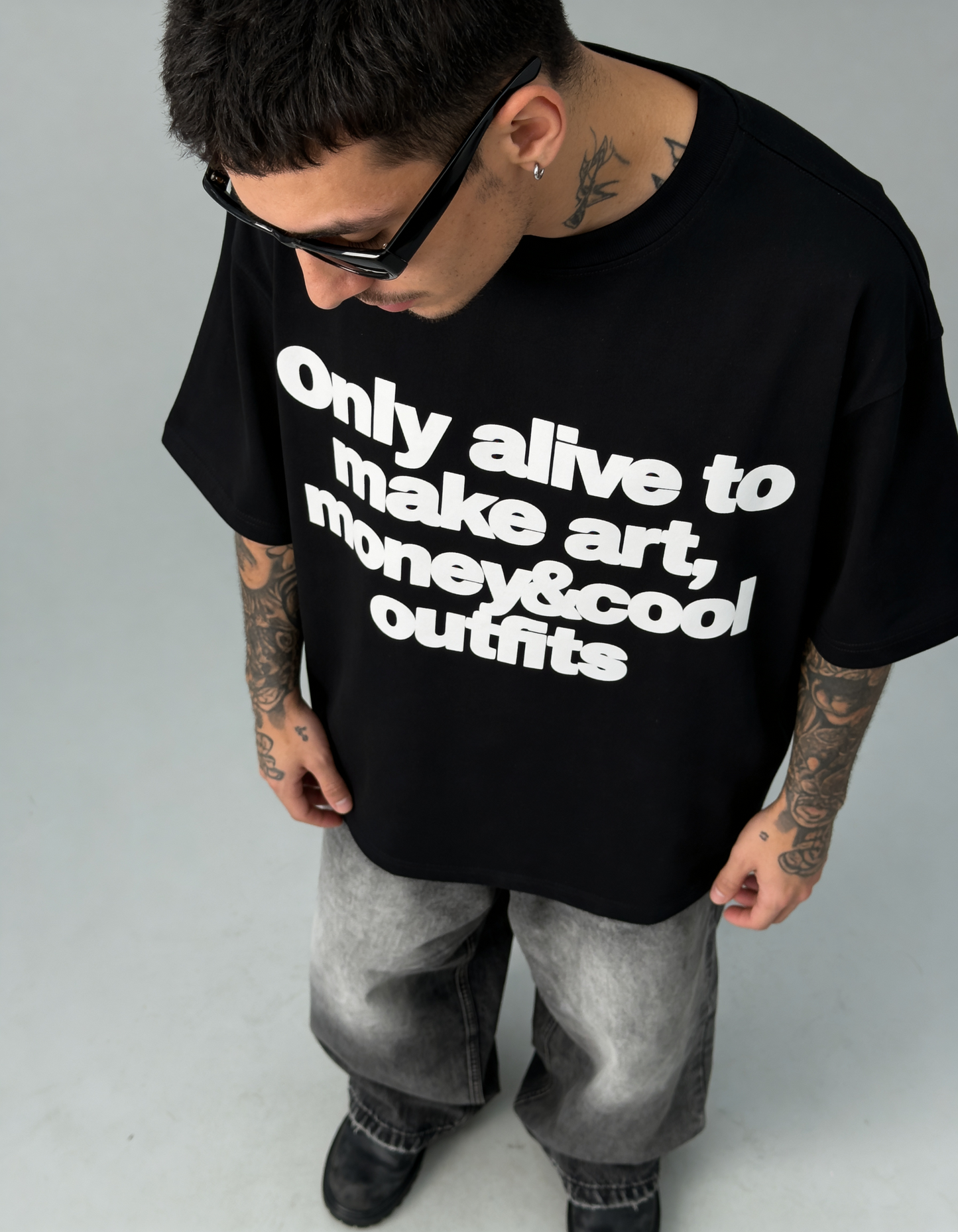 ONLY ALIVE Oversized Tee