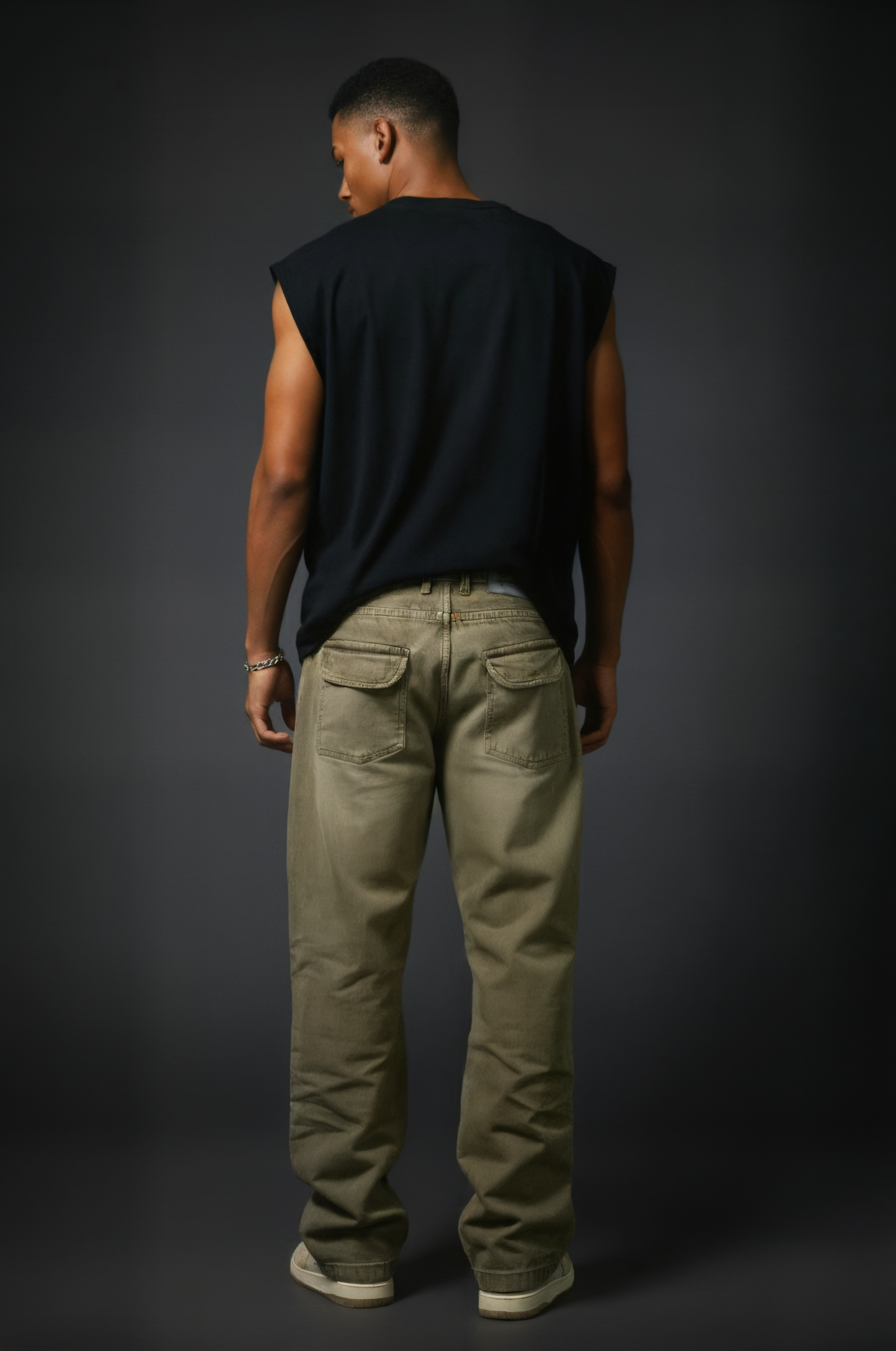 Sand Wash Baggy Denim