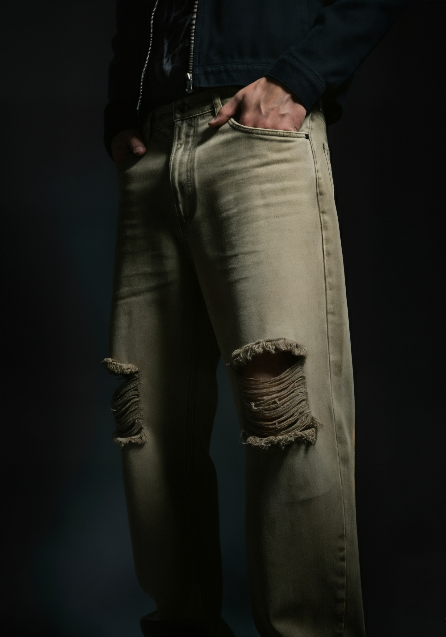 Sand Wash Baggy Denim
