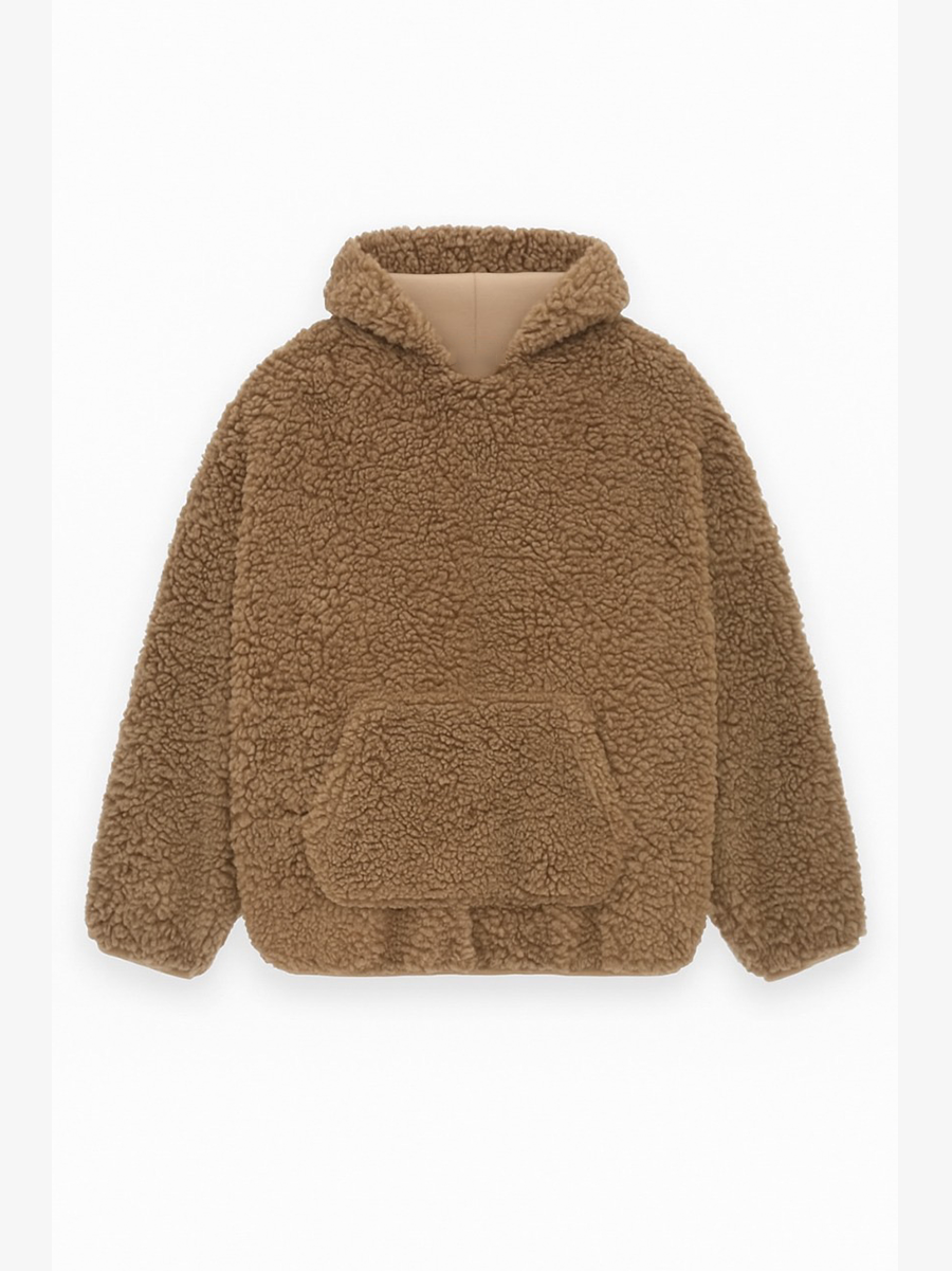 Teddy Polar Fleece Hoodie