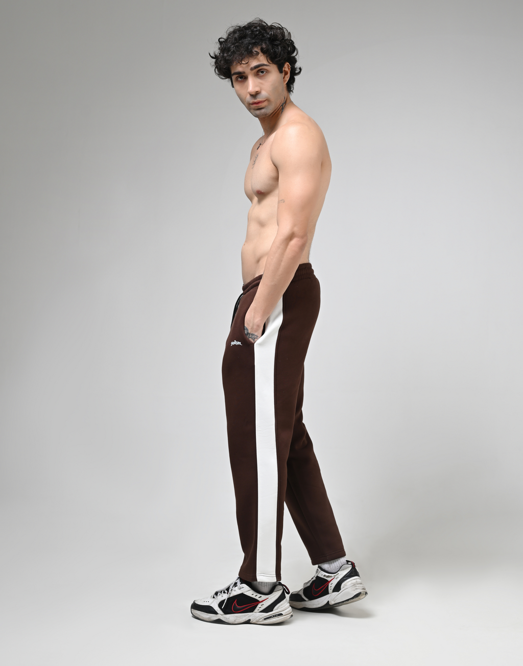 Brown Fleece Warm Pant