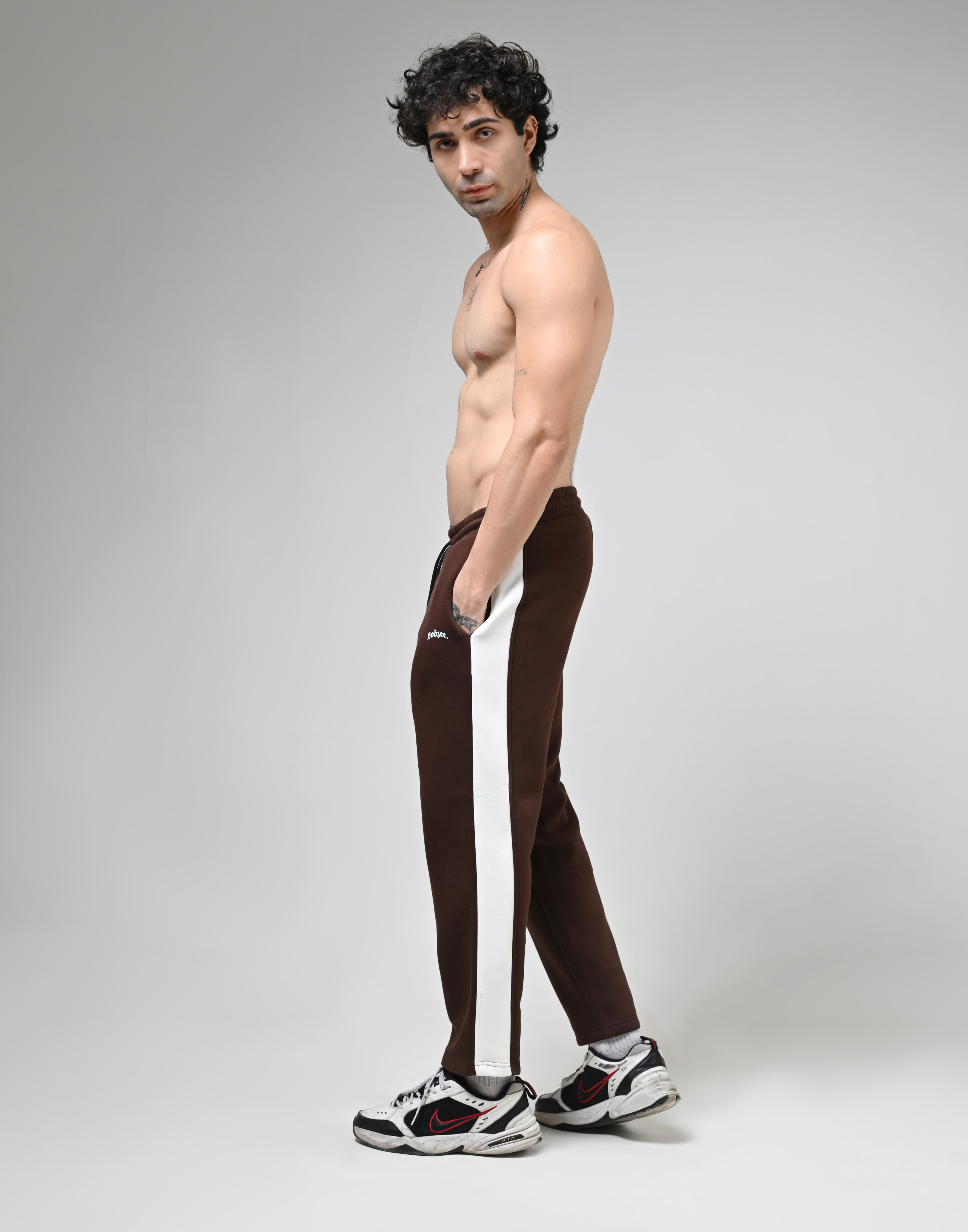 Brown Fleece Warm Pant