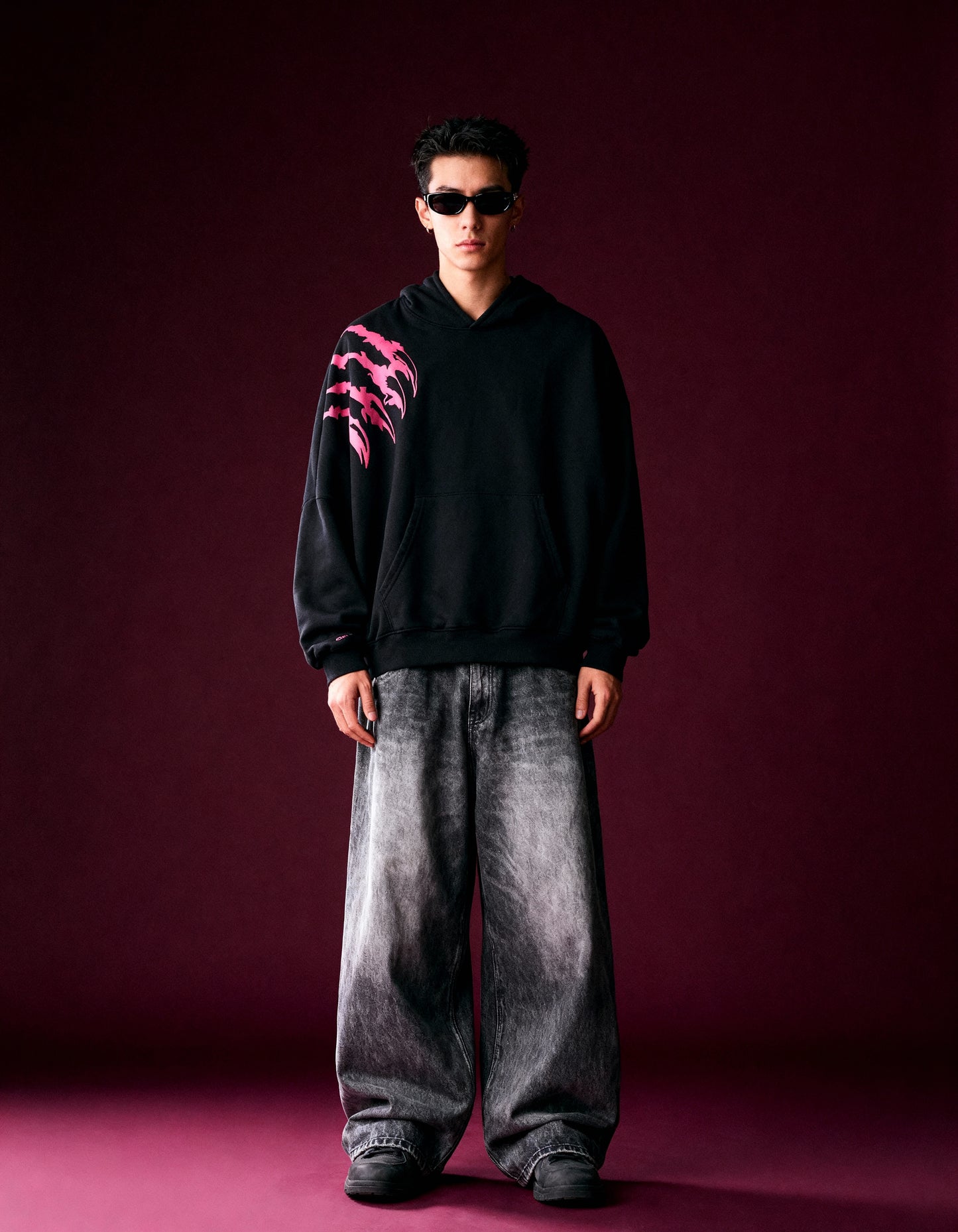 Inferno Dragon Oversized Hoodie