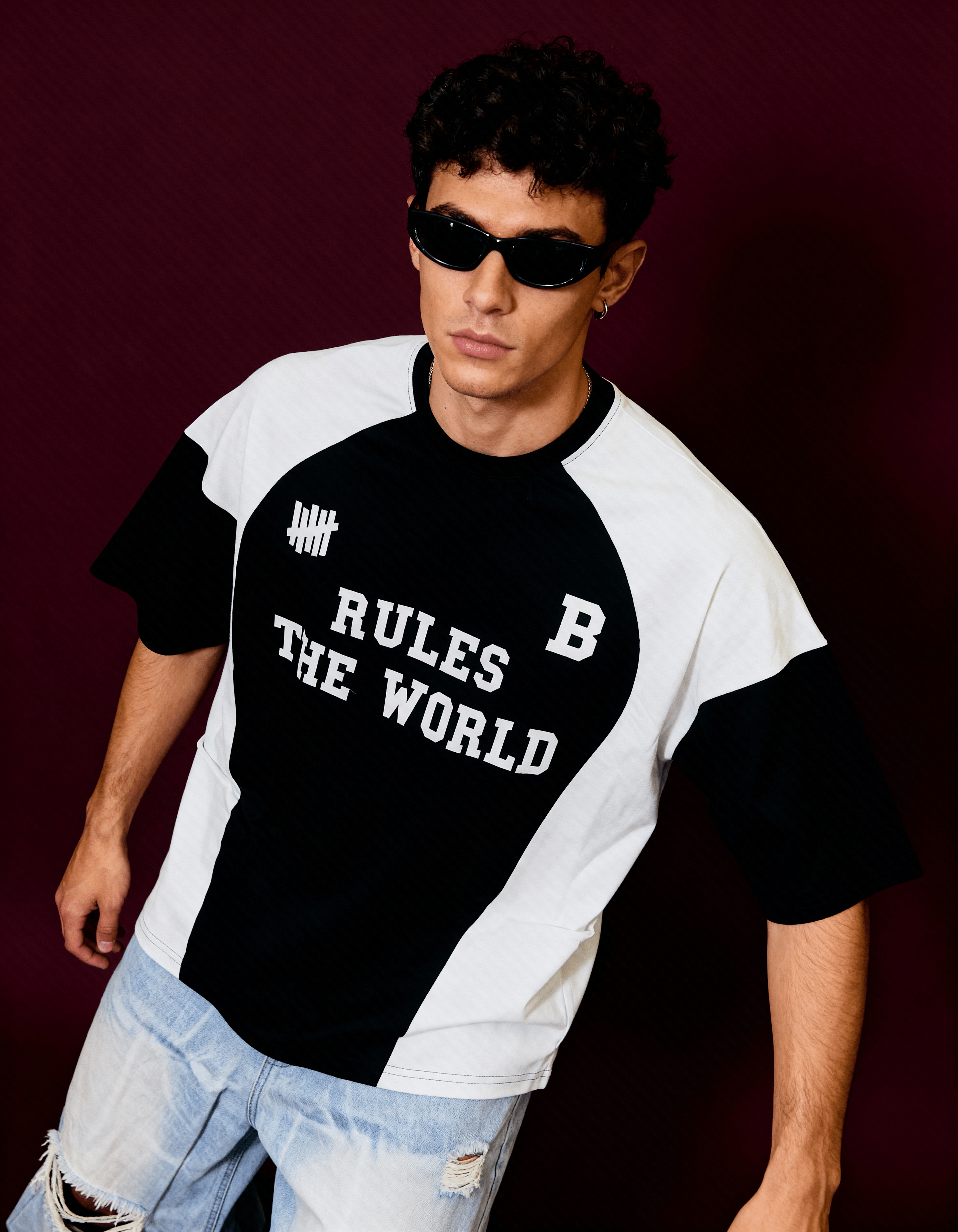 Rules The World Oversized T Shirt