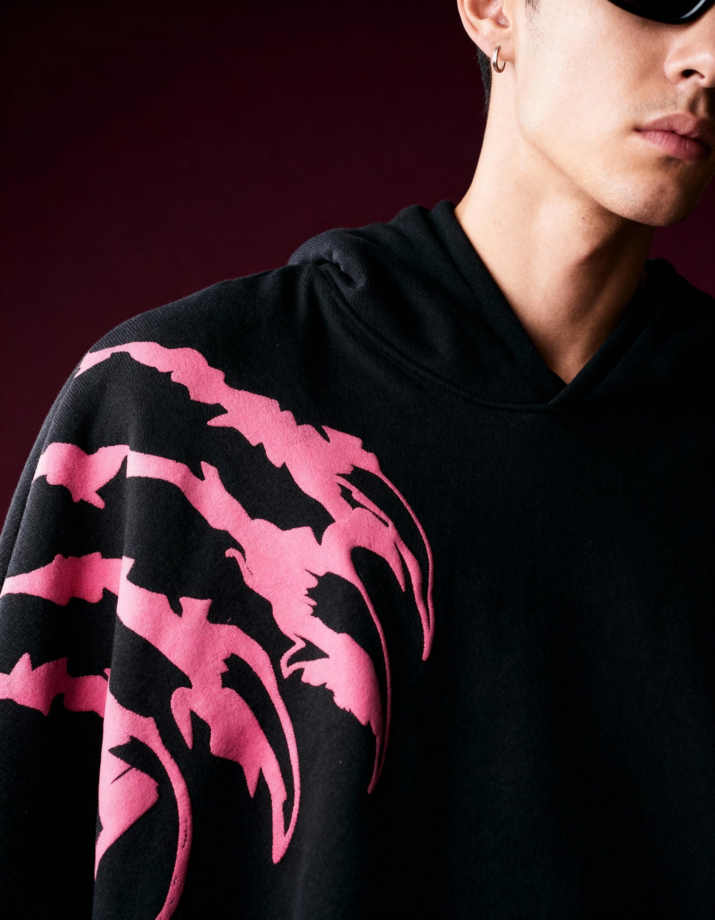 Inferno Dragon Oversized Hoodie
