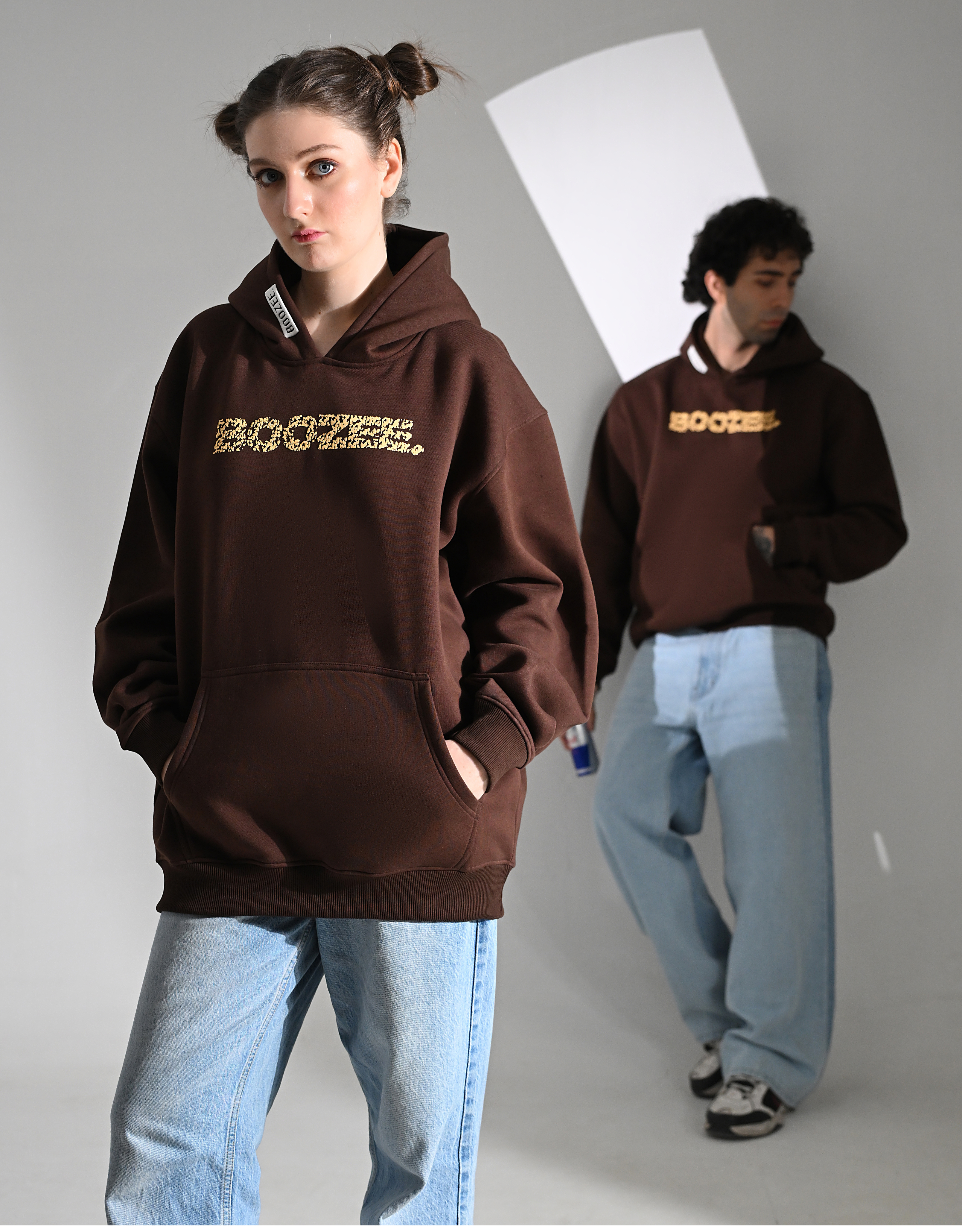 Oversized Hoodies - Mandala Vector Dear Hoodie