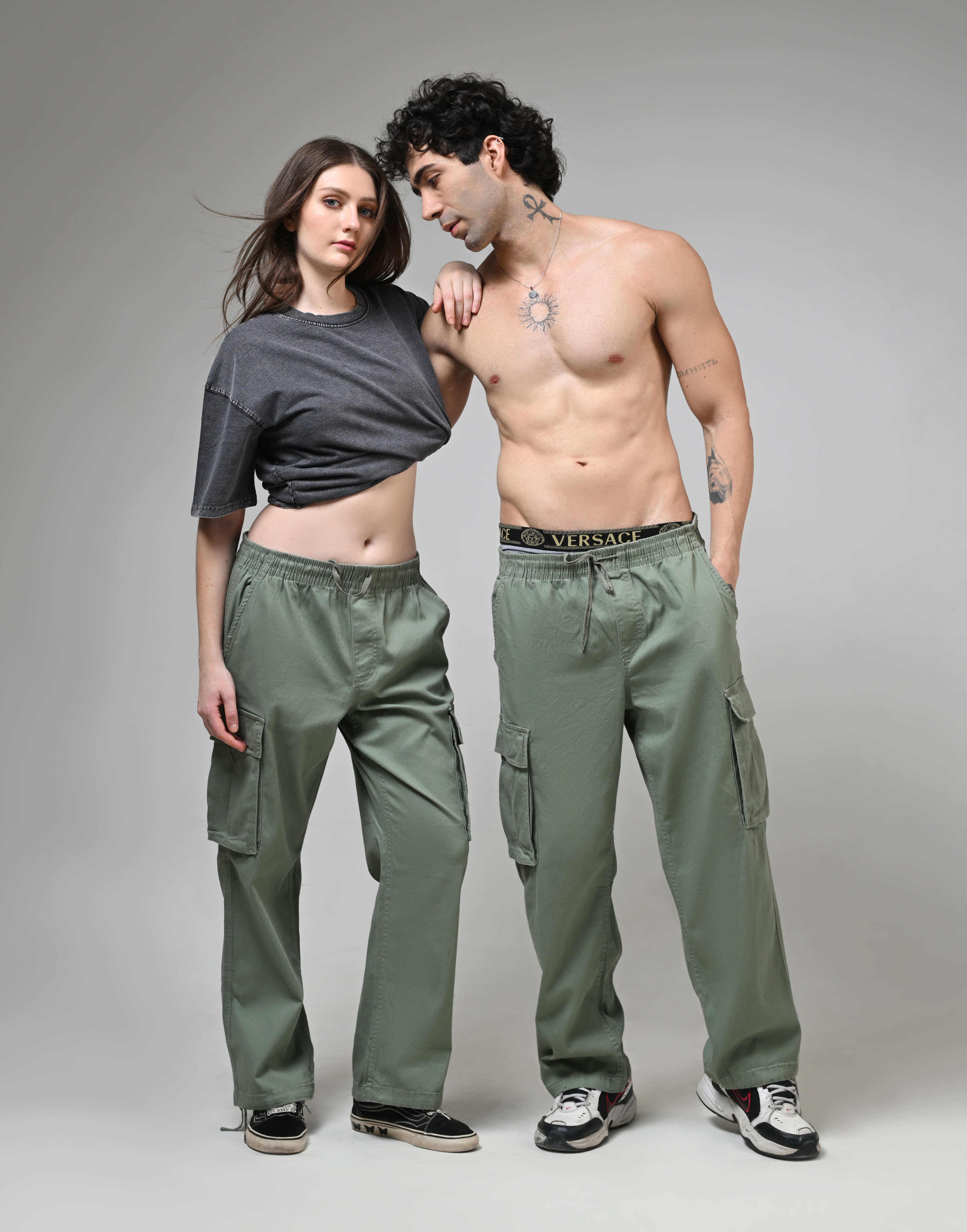 Olive Cargo Pants