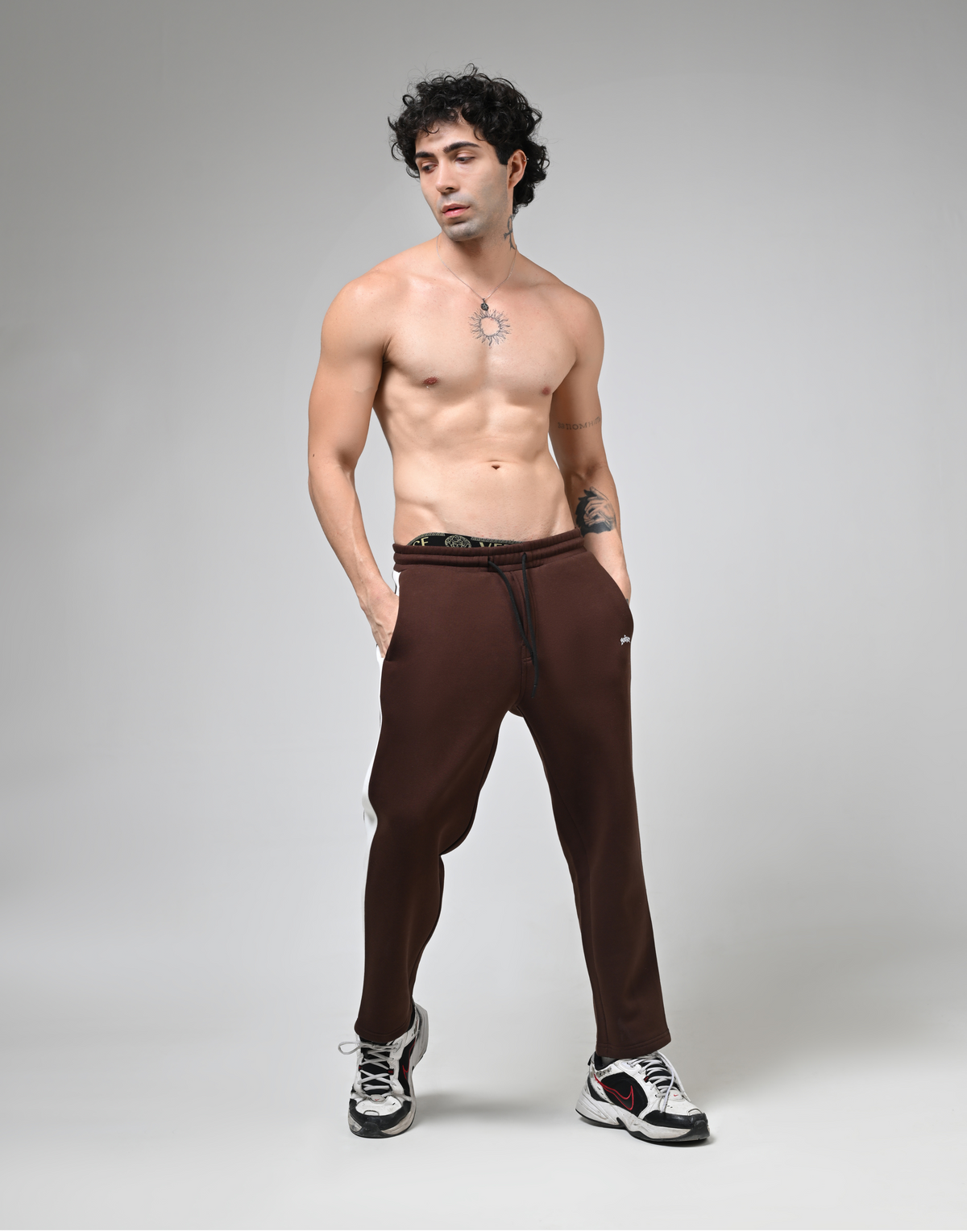 Brown Fleece Warm Pant