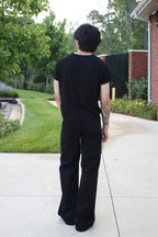 Skater-Fit JET Black Jeans