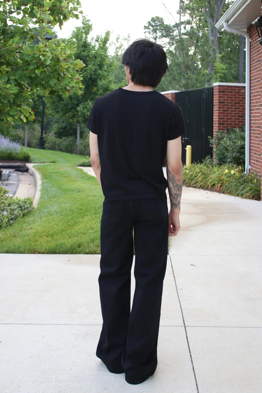 Skater-Fit JET Black Jeans