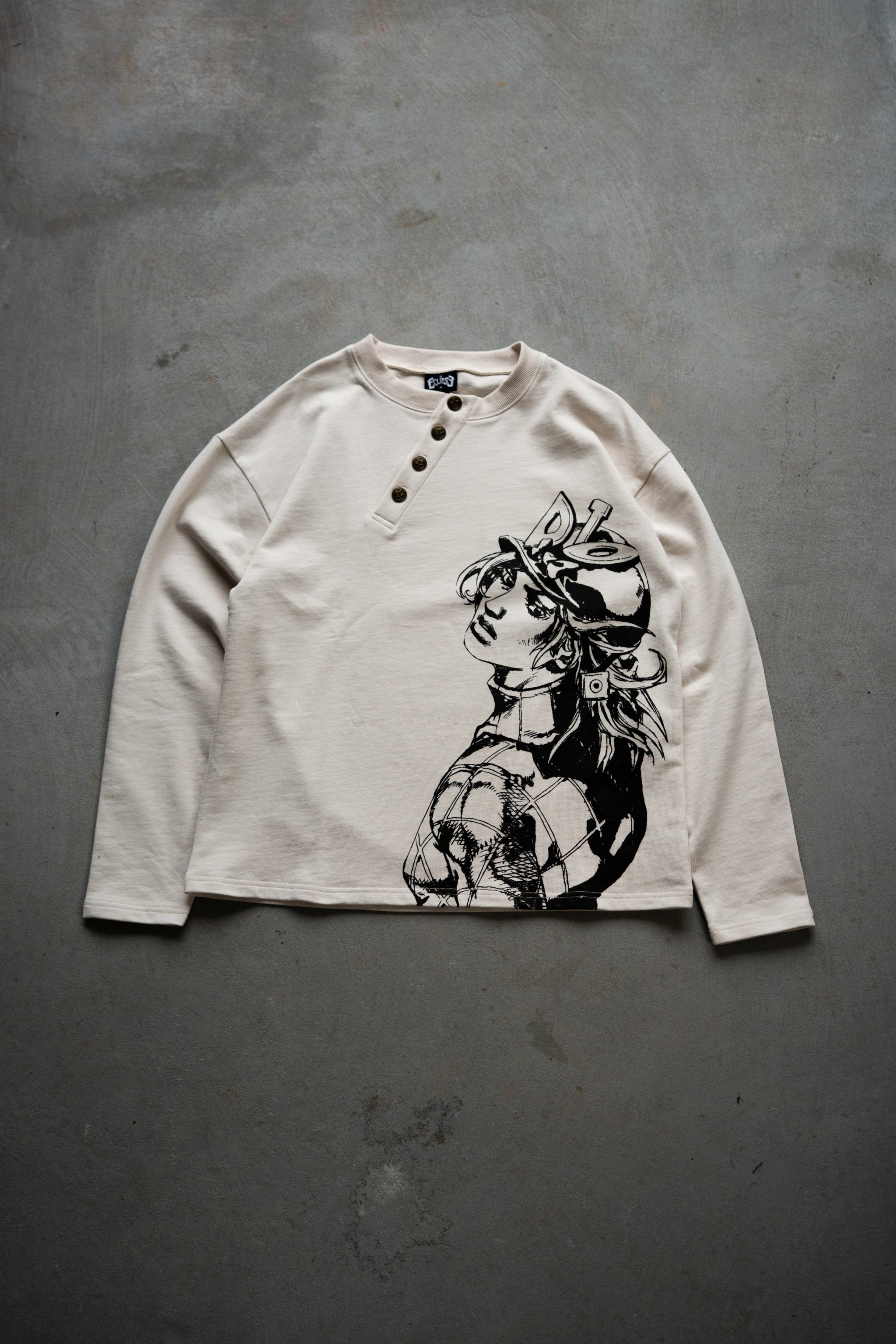 Joestar Shadow Henley Tee