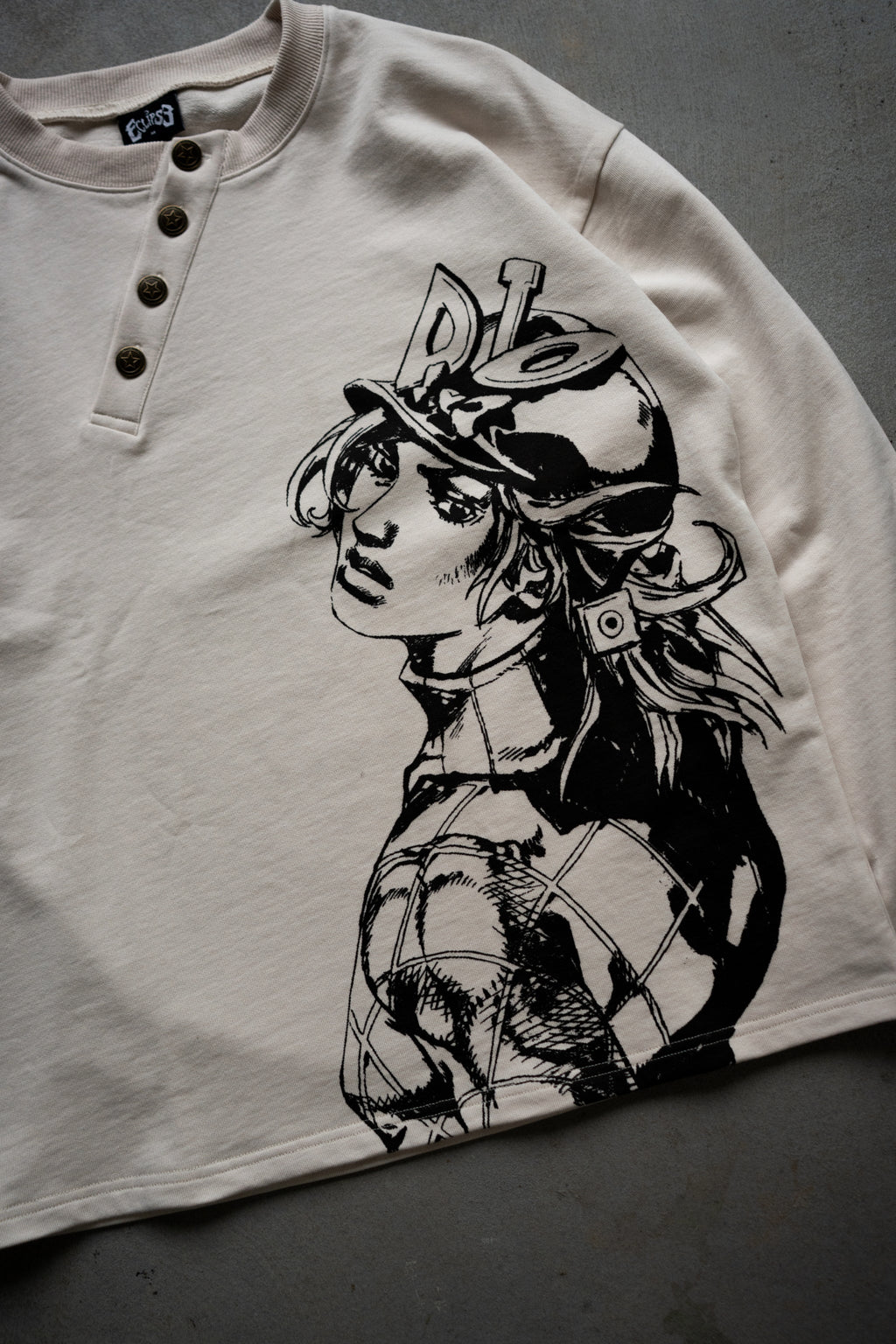 Joestar Shadow Henley Tee