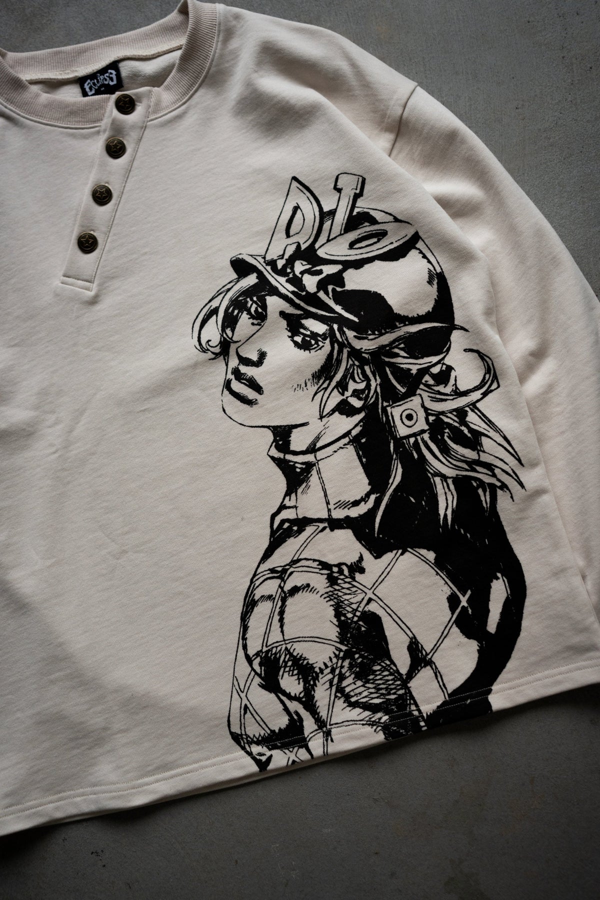 Joestar Shadow Henley Tee