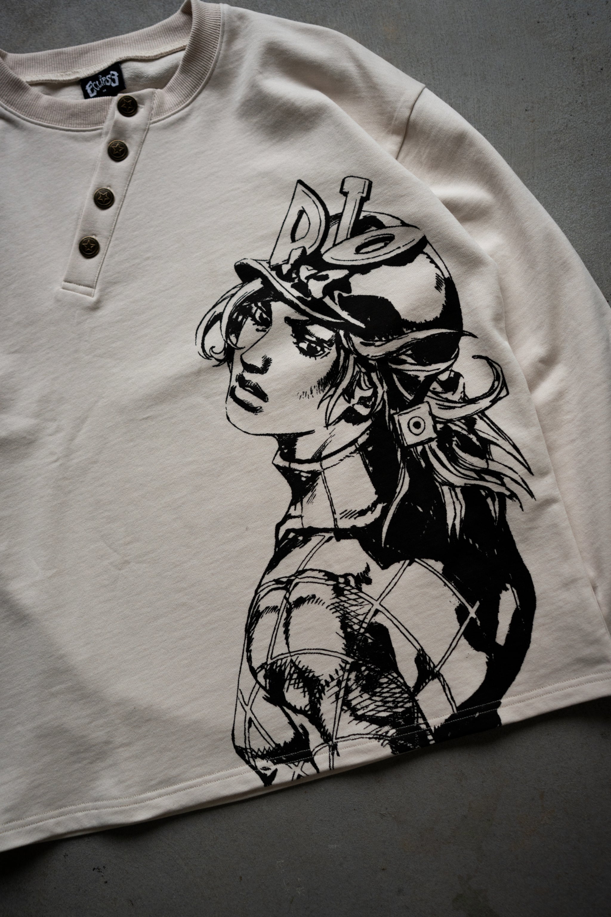 Joestar Shadow Henley Tee