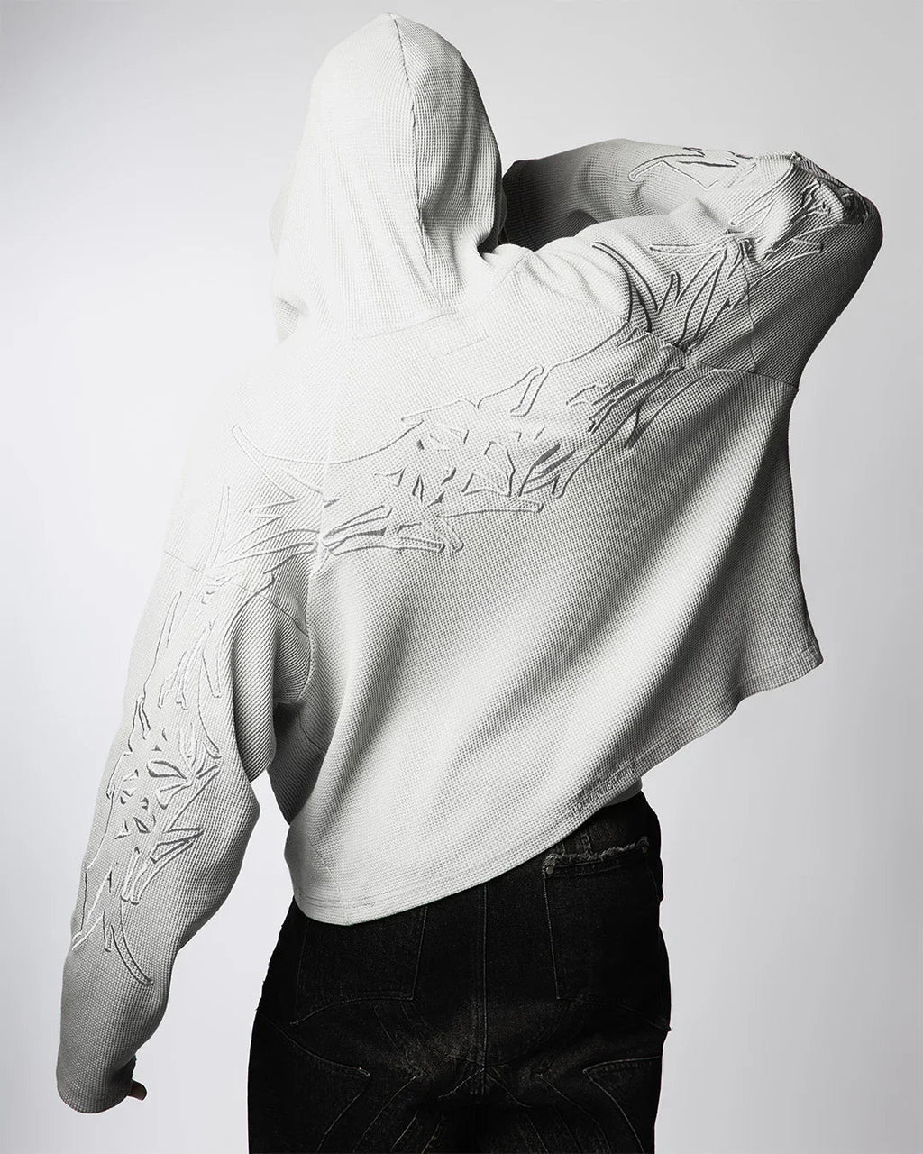 Ashen Waffle Hoodie