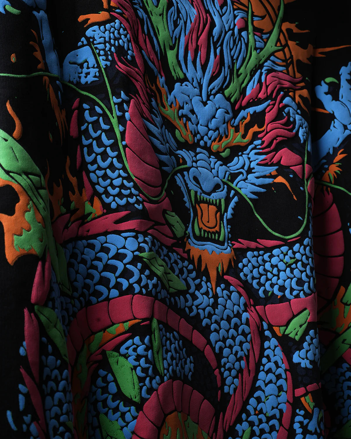 Inferno Dragon Oversized Hoodie