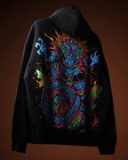 Inferno Dragon Oversized Hoodie