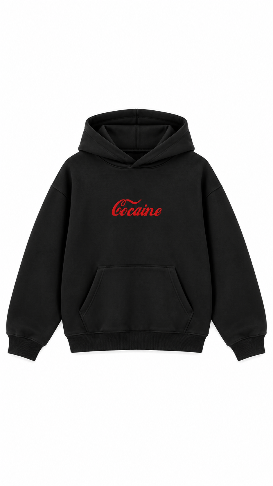 Crimson Script Hoodie
