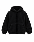Midnight Sherpa Zip Hoodie