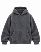 Polar Fleece Hoodie - Vintage Grey