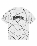 White - Brushstroke Drip Tshirt