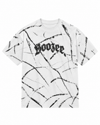 White - Brushstroke Drip Tshirt
