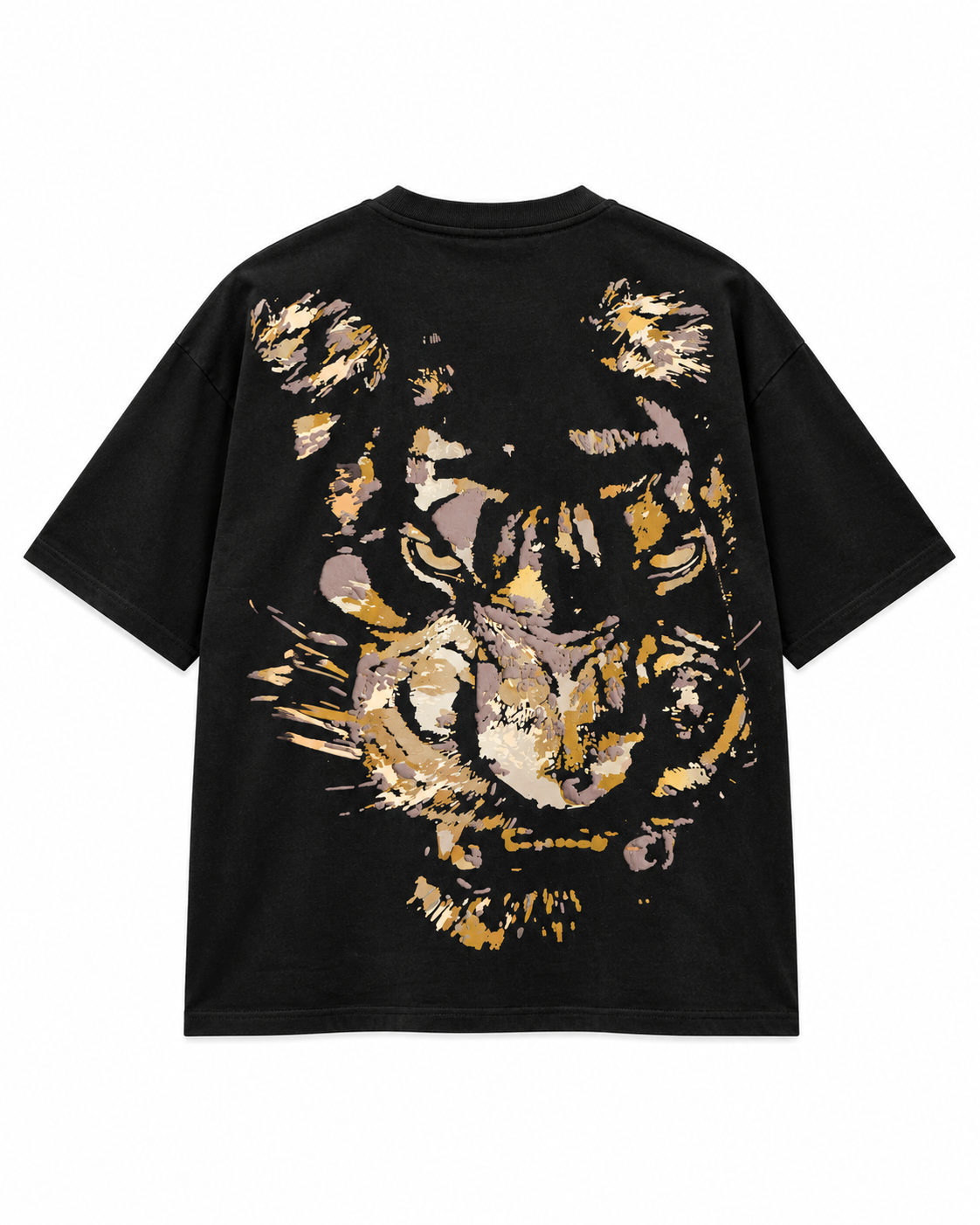 Fearless Tiger Oversized T Shirt