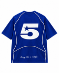 Jersey Number 5 Oversized T Shirt