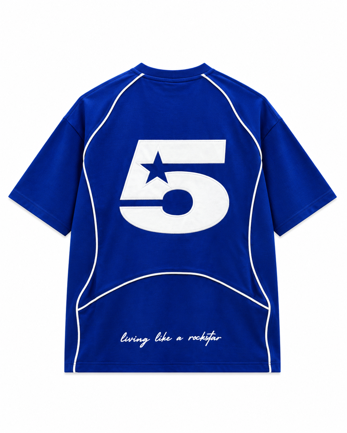 Jersey Number 5 Oversized T Shirt