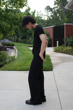 Skater-Fit JET Black Jeans