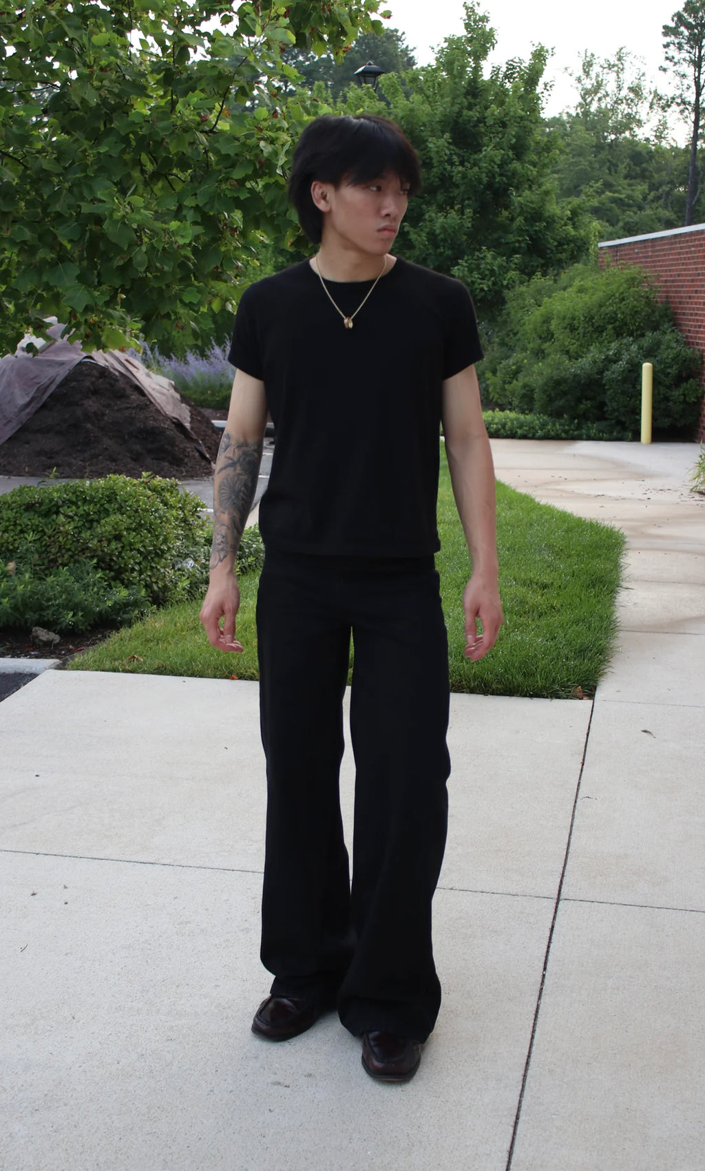 Skater-Fit JET Black Jeans