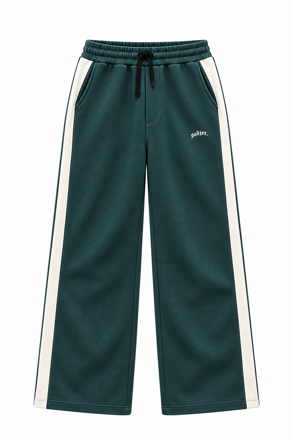 Green Warm Fleece Pants
