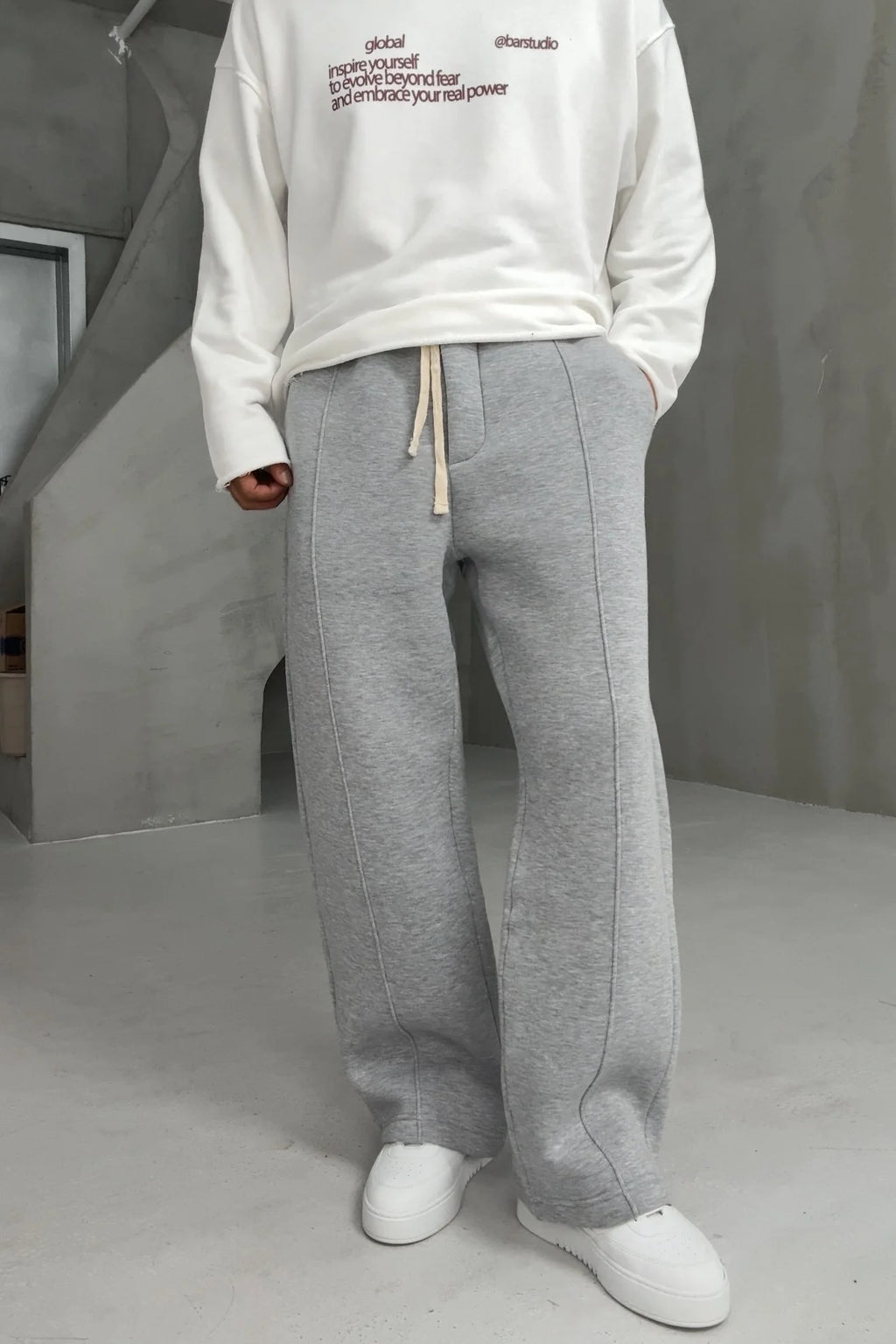 Grey Tactical Sweatpants