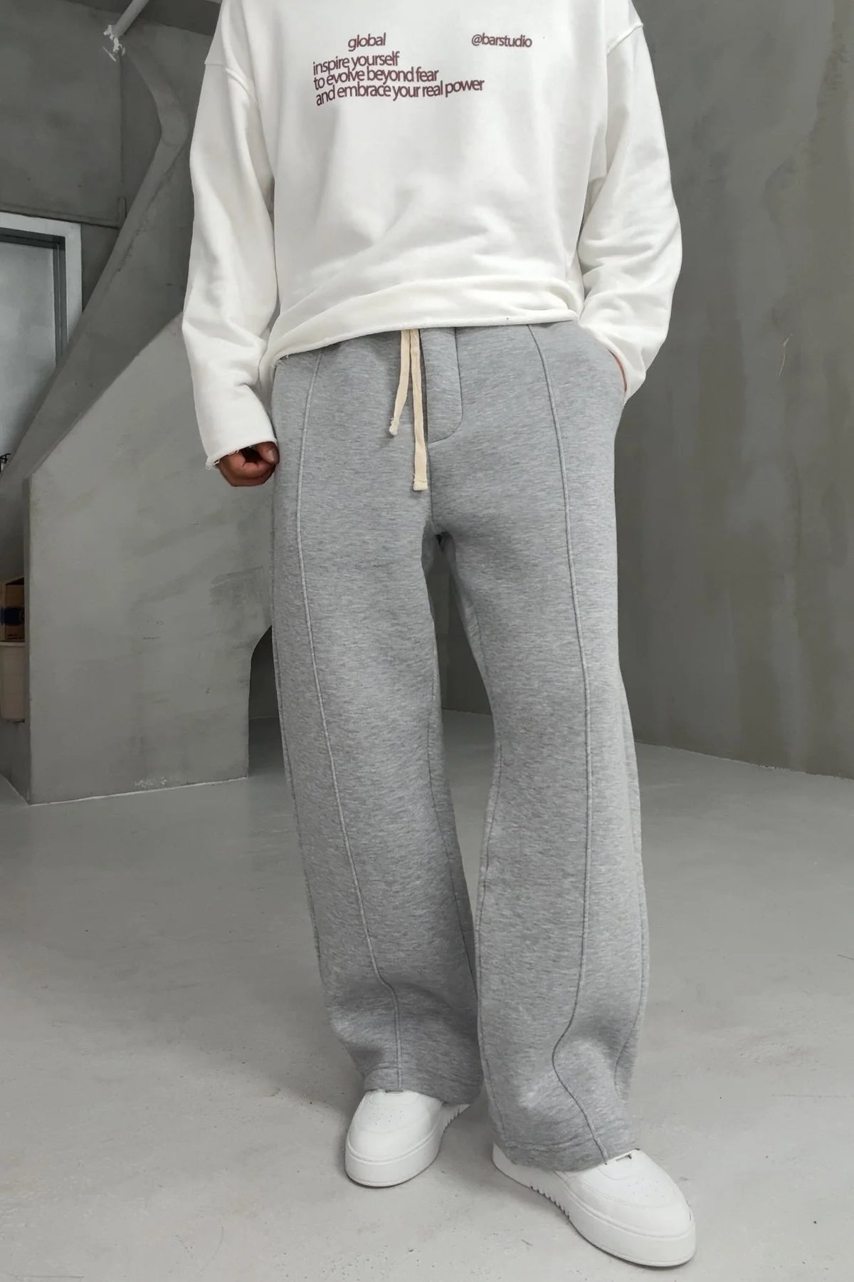 Grey Tactical Sweatpants