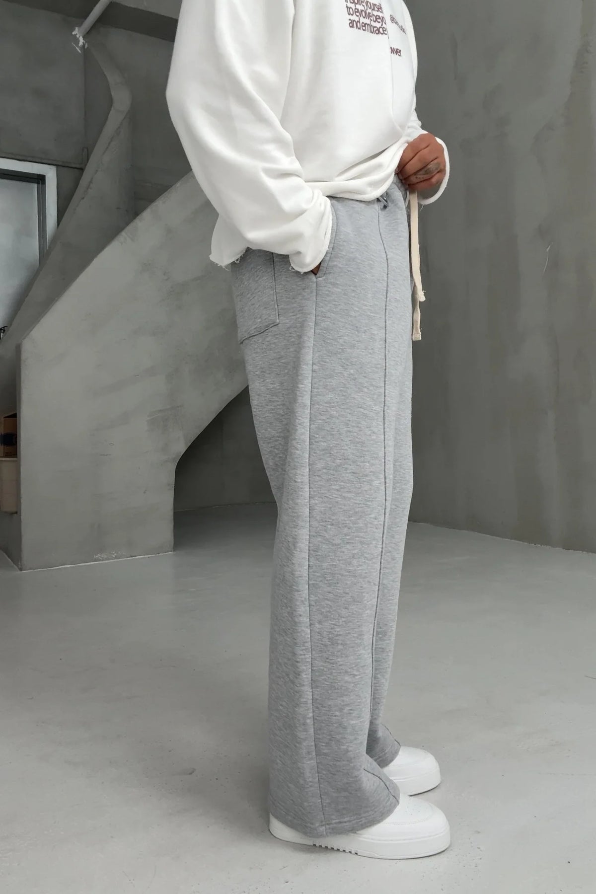 Grey Tactical Sweatpants