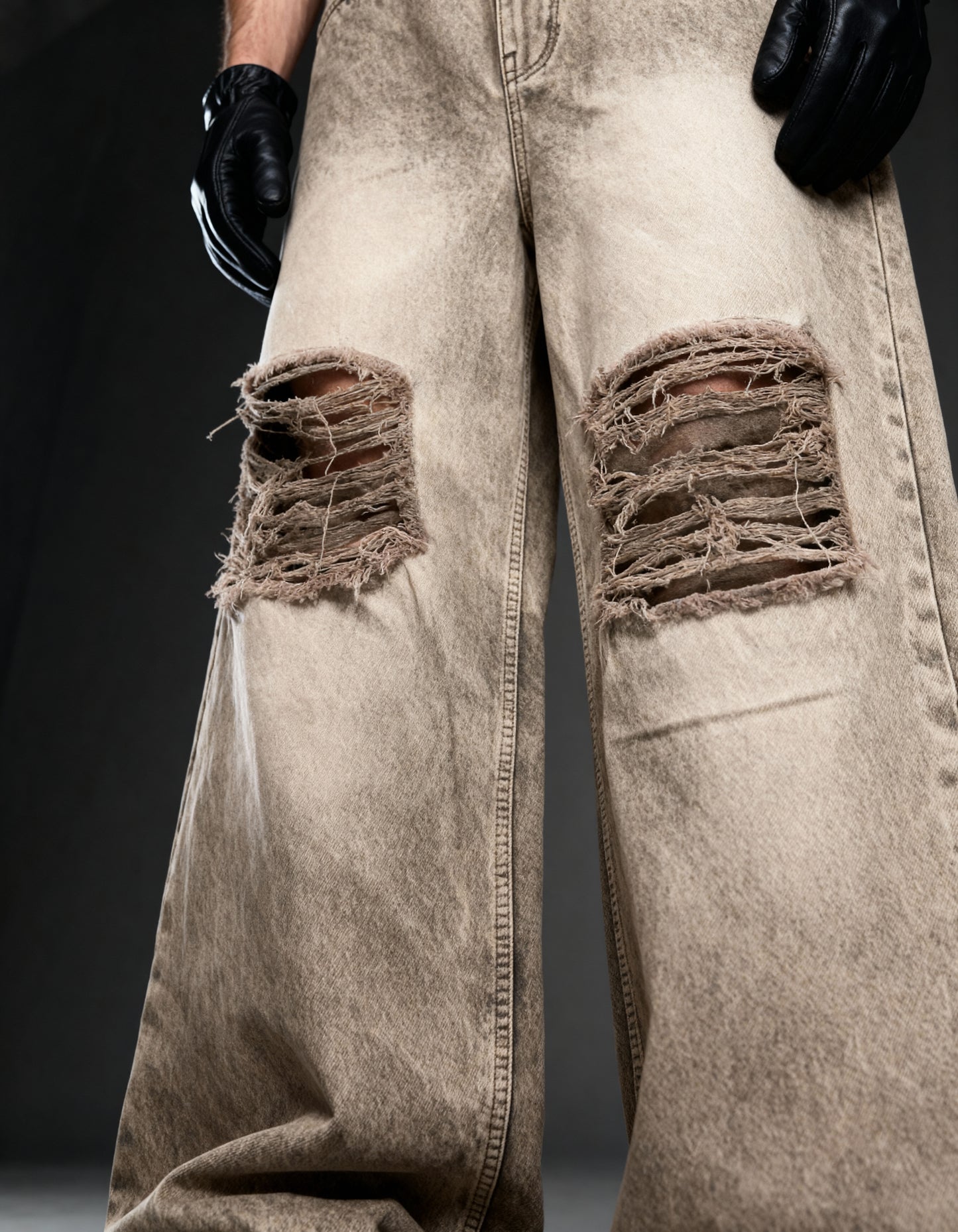 Sand Wash Baggy Denim