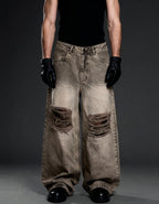 Sand Wash Baggy Denim