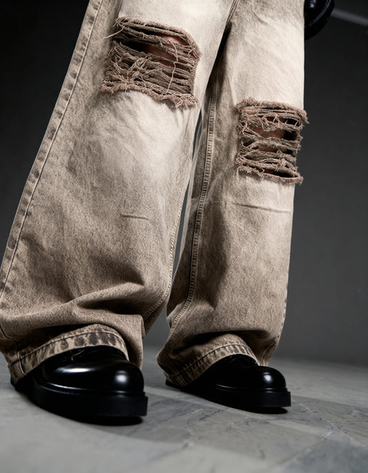 Sand Wash Baggy Denim