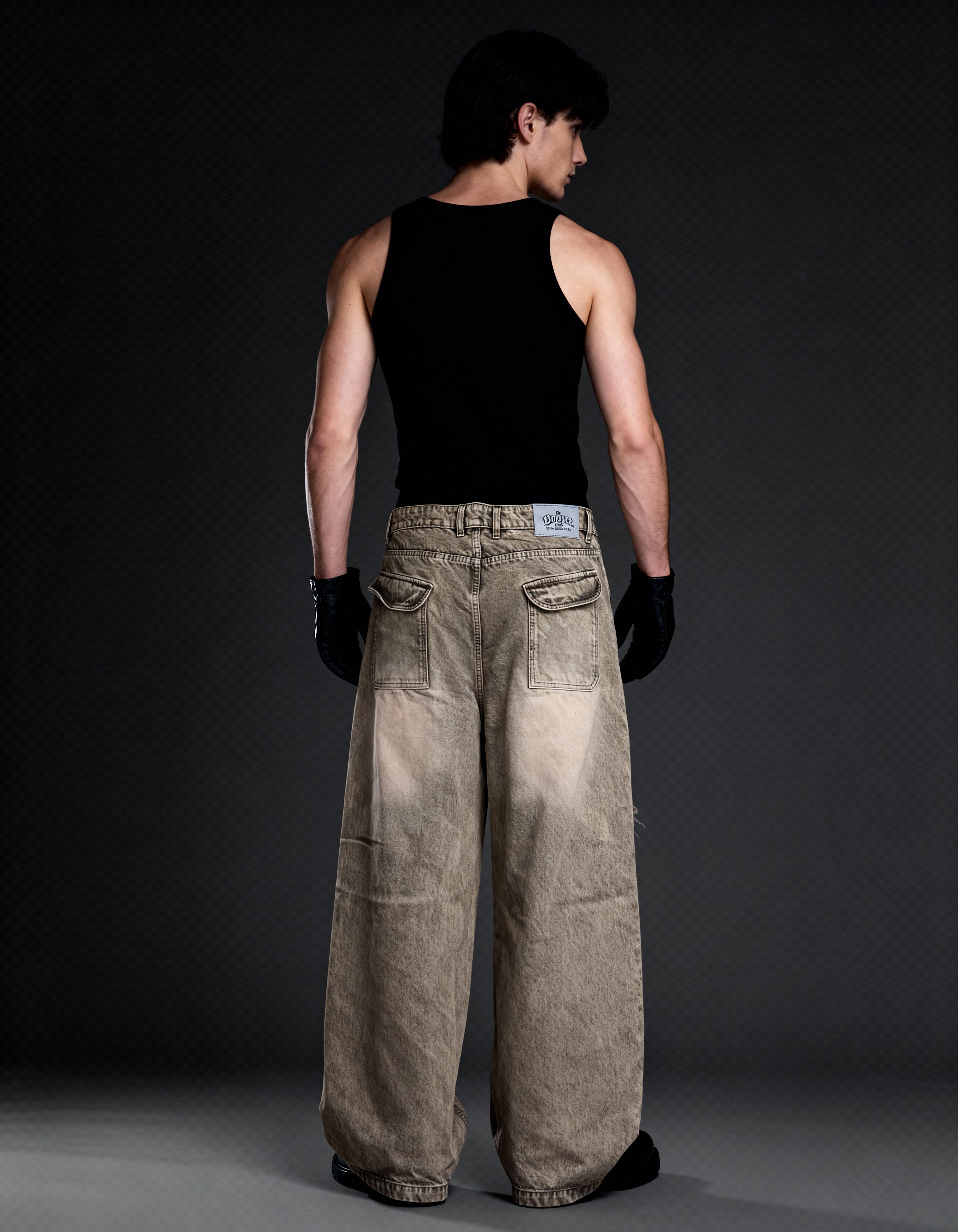 Sand Wash Baggy Denim