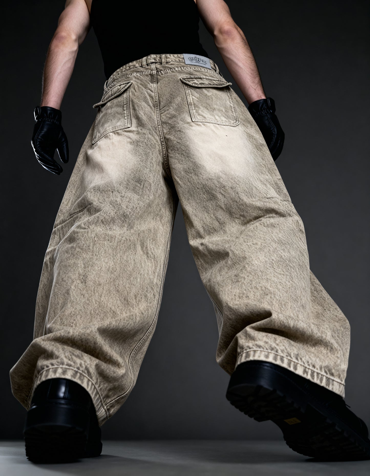 Sand Wash Baggy Denim