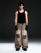 Sand Wash Baggy Denim