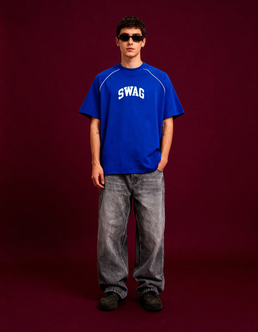 Jersey Number 5 Oversized T Shirt