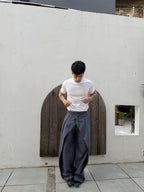 Forma Wrap Grey Trousers