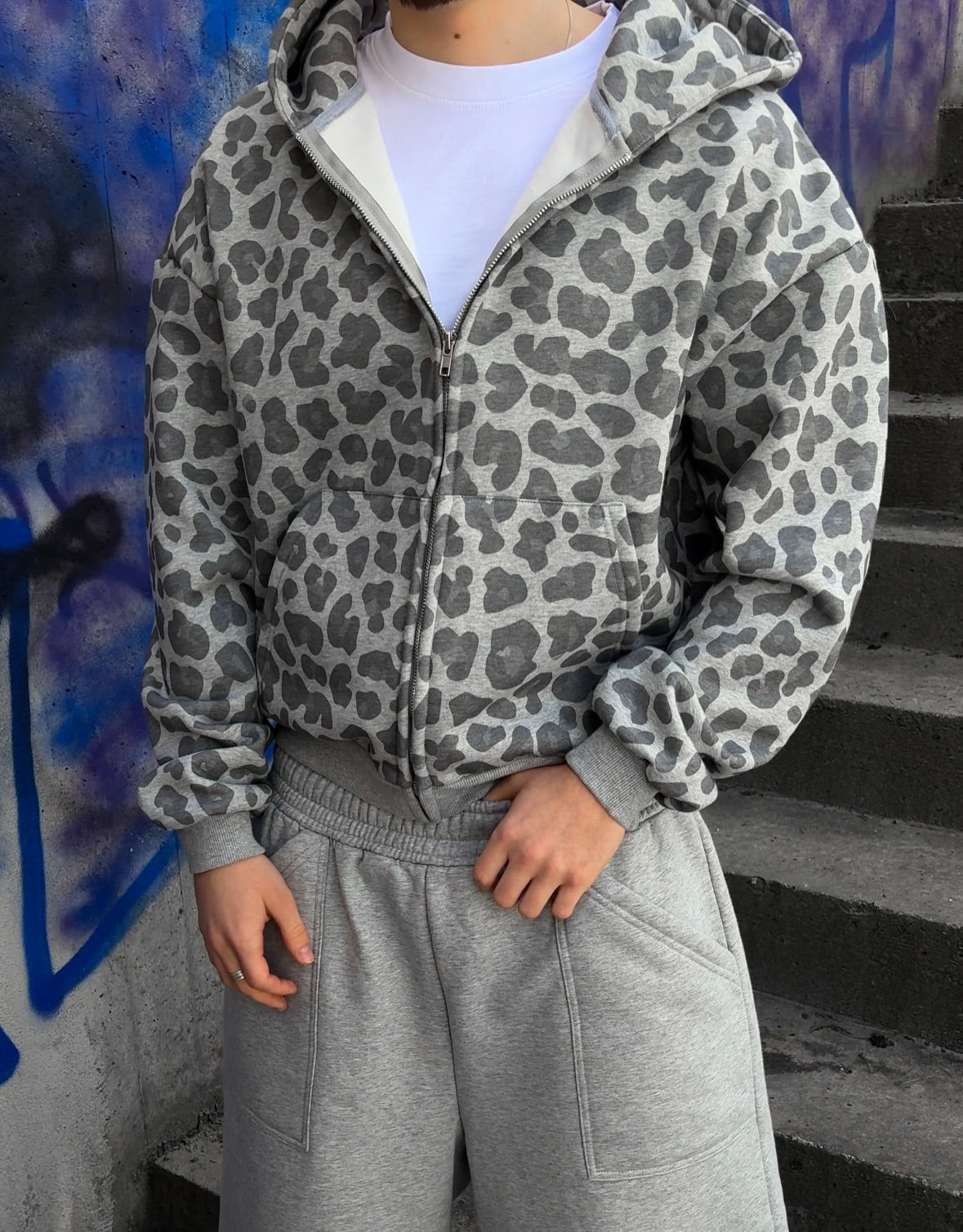 Grey Fang Hoodie